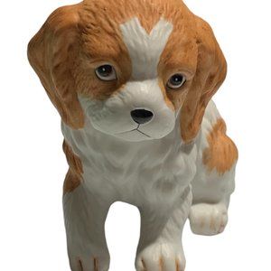 Homco Dog Figurine Vintage Porcelain - 8828 - Spaniel Puppy